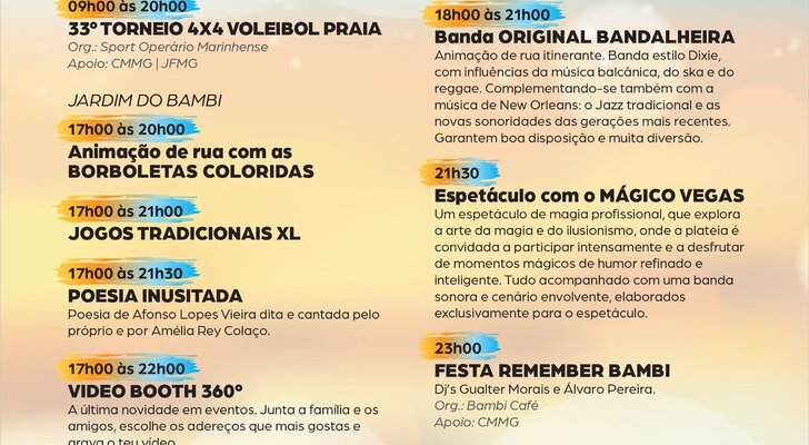 Programa Dia Internacional da Juventude 2023