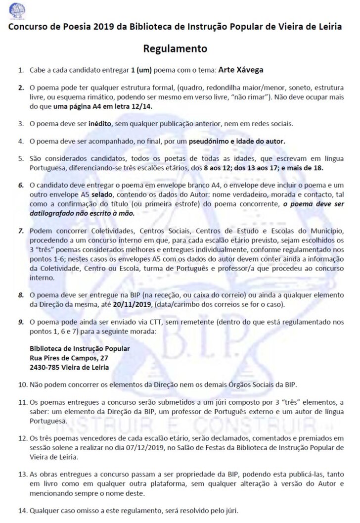 20-11-2019 concurso de poesia BIP_REGULAMENTO