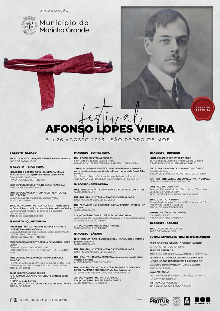 Programa Festival Afonso Lopes Vieira