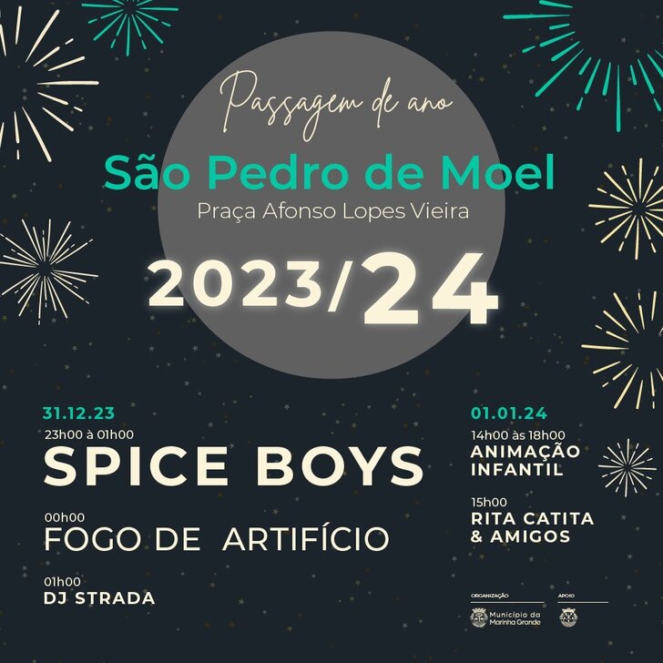 Passagem Ano São Pedro Moel 2024